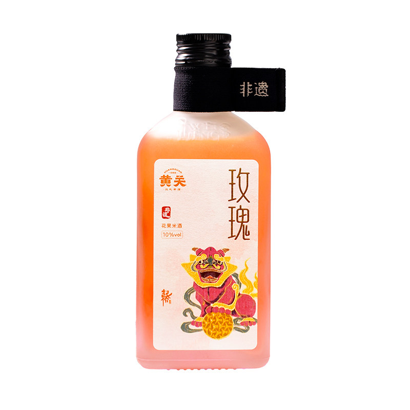 黄关玫瑰桑葚青梅桂花果小甜酒糯米黄酒低度微醺聚餐佐餐酒送礼盒