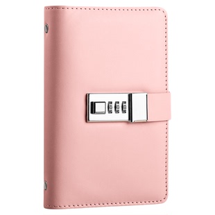 现金存钱本密码锁2026新款可放只放现金大容量收纳袋网红儿童防水皮面理财孩子小学生男孩女孩存钱夹钱册神器