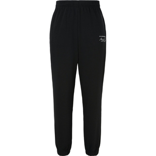 【折扣】Martine Rose男士锥形品牌标志印花棉质平纹布运动裤