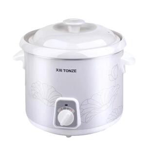 Tonze/天际 DDG-10N电炖锅 白瓷熬粥煮粥煲汤陶瓷养生文火慢炖锅