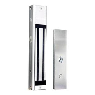 海康威视门禁磁力锁双门电磁锁单门延时反馈电控锁玻璃门锁