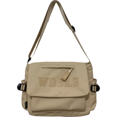 复古风简约女生斜挎包