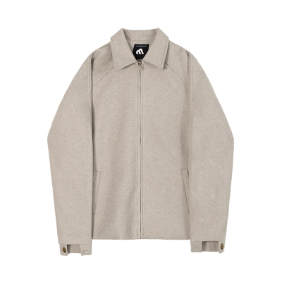 MRCYC冬季潮流宽松毛呢夹克