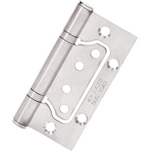 304不锈钢子母合页免开槽静音轴承加厚4寸5寸铰链卧室门木门房门