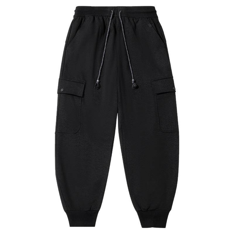 中国李宁抗菌功夫系列男刺绣卫裤