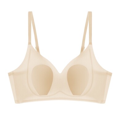 裸感无痕大胸显小聚拢内衣文胸