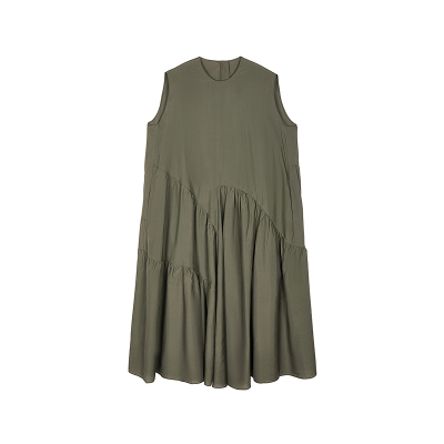 【商场同款】JNBY/江南布衣25秋新品连衣裙无袖宽松A型5P7G10870