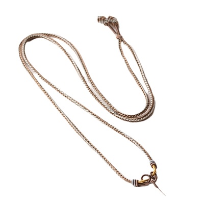 玉石吊坠挂绳高级平安扣项链绳