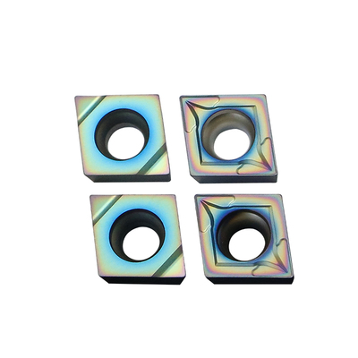 七彩淬火钢内孔车刀高硬数控车床刀粒车刀超硬开粗刀片CCMT06-MX