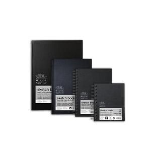 温莎牛顿加厚素描本硬面可撕式 线圈本50页a4/a5不起毛学生绘画专用素描速写手绘铅笔专用本子