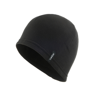 迪卡侬帽子抓绒帽登山滑雪摇粒绒保暖秋冬跑步冷帽成人儿童OVWH