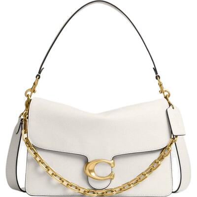 COACH/蔻驰女士CHAIN TABBY 30号链带单肩包斜挎包高级感