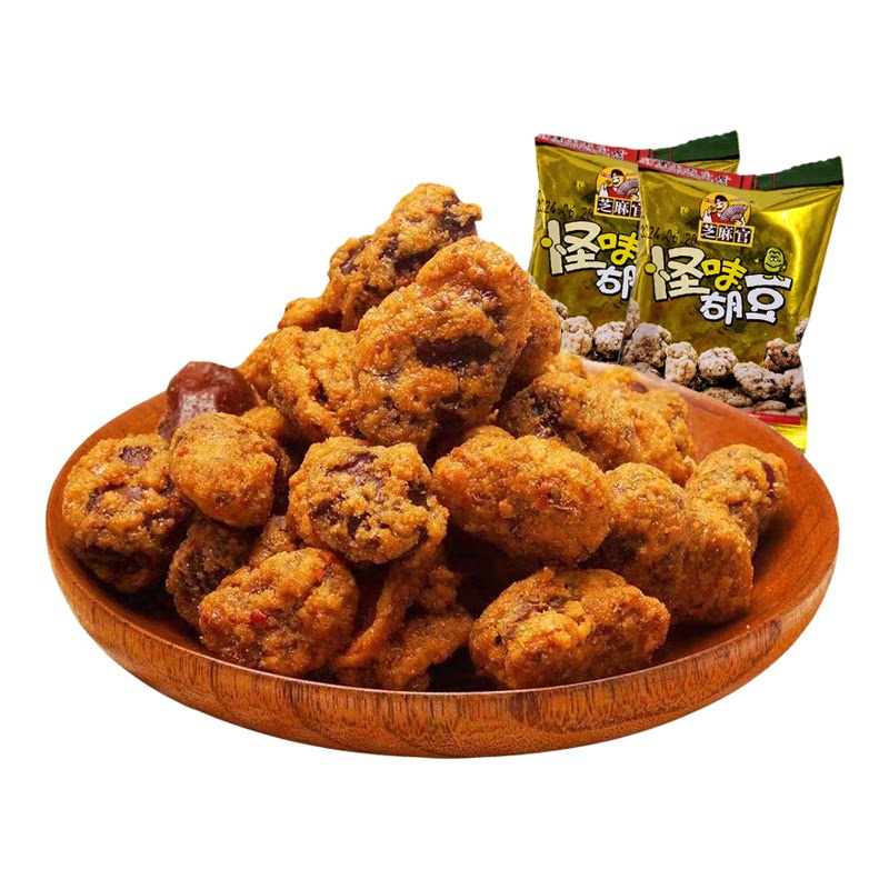 【8月新货】芝麻官怪味胡豆500g独立小包装重庆特产怪味蚕豆袋装