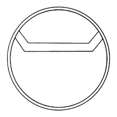 58mm吧唧保护套挂件透明圆形徽章防摔75mm吧唧动漫周边谷子收纳套