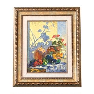 蒙娜丽莎油画装裱画框外框油画框空框定制 框架挂墙欧式复古相框