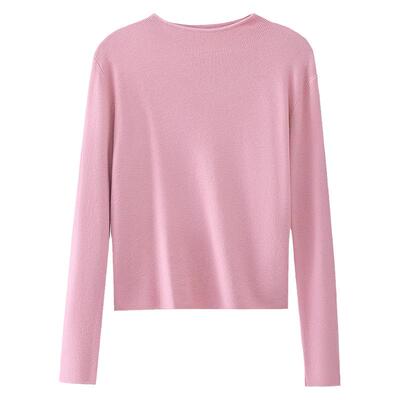 半高领短款毛衣秋冬女装2025新款