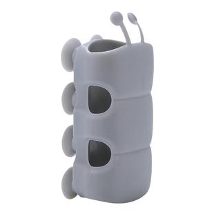 毛毛虫花洒吸盘挂喷头底座支架通用免打孔可移动固定座淋浴器配件