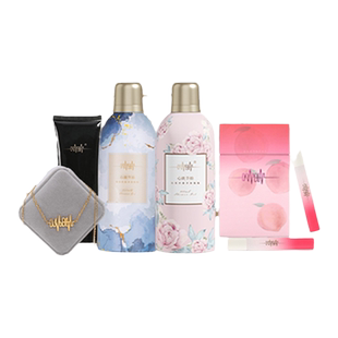 【香氛雅致沐浴礼盒】心跳节拍香氛慕斯沐浴露套装滋润保湿沐浴乳