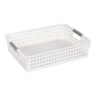 天色 A4文件收纳筐文件篮财务单据资文件架收纳盒学生资料资料整理办公用品办公文件盒整理收纳盒TS-316