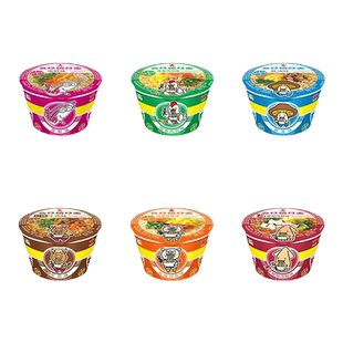 香港公仔面迷你碗仔面整箱海鲜速食泡面小杯湾仔碗面车仔面方便面