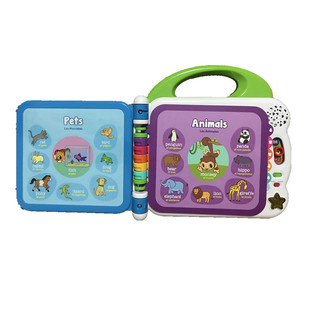 现货美国leapfrog跳跳蛙宝宝英语100单词书早教点读学习机玩具1岁