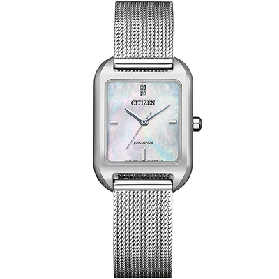 citizen西铁城手表贝母盘简约