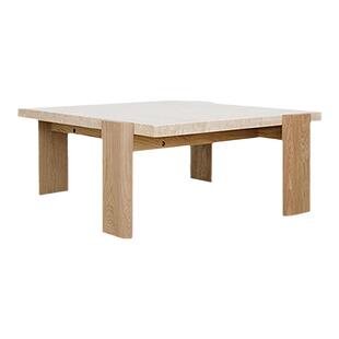 HITCHCOCK Ranch 牧场茶几天然白洞石樱花粉色复古简约侘寂风边几