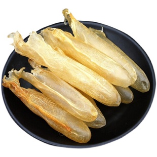 广东湛江特产深海野黄花胶天然鱼胶干货正品鱼胶500g孕妇月子滋补