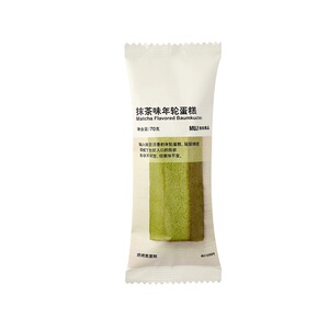 无印良品年轮蛋糕白巧克力抹茶味