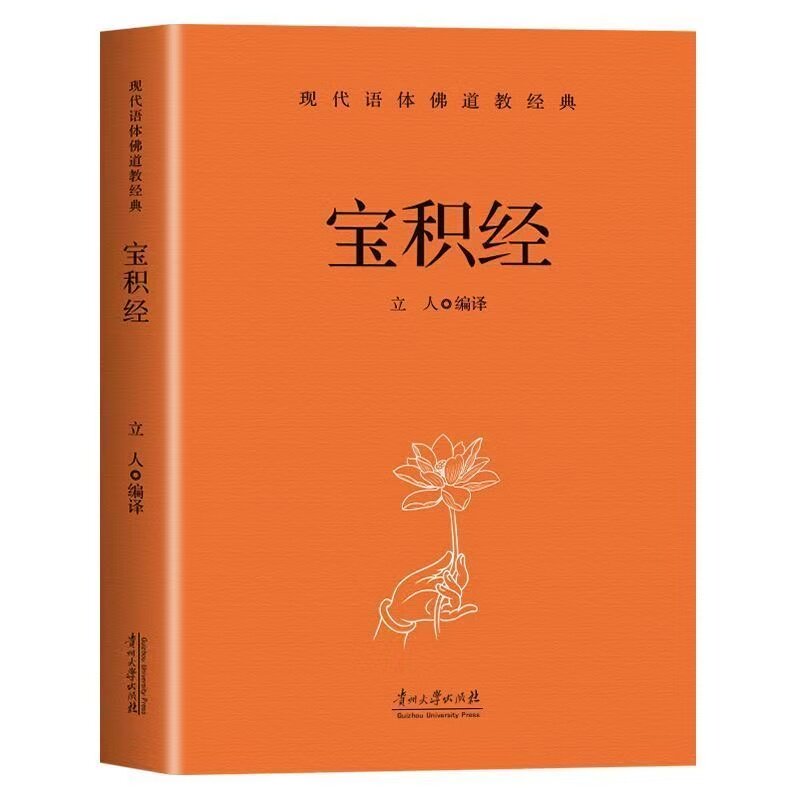 官方正版 宝积经 完整还原佛经原文要义拆解佛法修身思想缓解内心焦虑浮躁逐段注释解析大乘佛教核心义理扫清古文阅读障碍阅读书籍