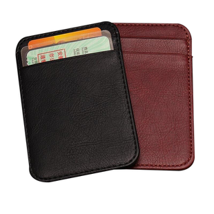 竖款迷你轻薄名片夹商务多卡位驾驶证夹身份证卡包套壳定制做LOGO