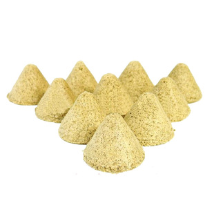 金品艾塔隔姜灸锥形艾柱五行艾灸仪艾坨陀隔物灸艾壮锥型艾绒60粒