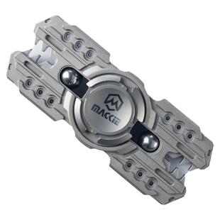 EDC文玩工厂 麦基工作室二叶纯铜钛合金暴食指尖陀螺解压手指玩具