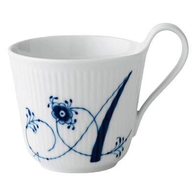 皇家哥本哈根瓷字母手工咖啡杯