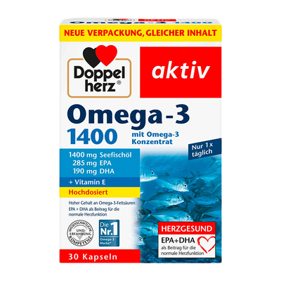 双心深海鱼油胶囊Omega-330粒
