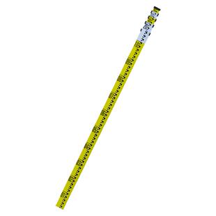 5米水准仪铝合金塔尺 5M方形塔尺扣标杆 双面圆形卡扣加厚塔尺