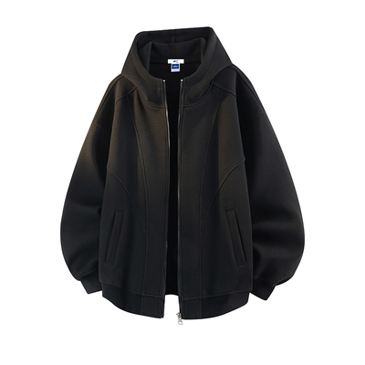 回力2025新款宽松拉链卫衣男女款