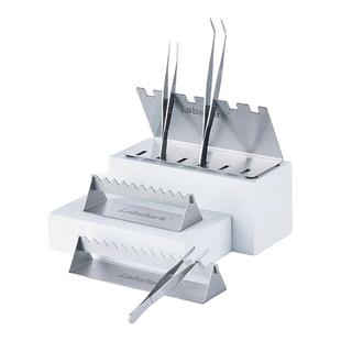 Labshark不锈钢组培搁置架枪状镊子架接种器械放置架剪刀实验器材