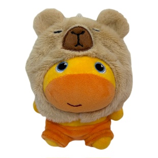 稠鱼烧10cm通用自嘲熊娃衣棉花娃娃国王便装娃衣水豚噜噜玩偶服