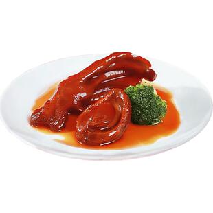 哨兵海鲜家庭装鲍鱼扣鹅掌300g单份加热即食鲍鱼鲍汁捞饭港粤名菜