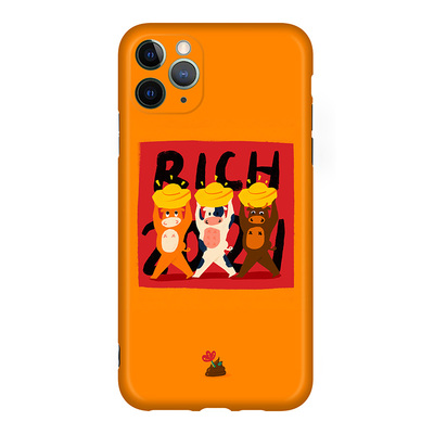 新年iPhone12手机壳适用苹果软壳