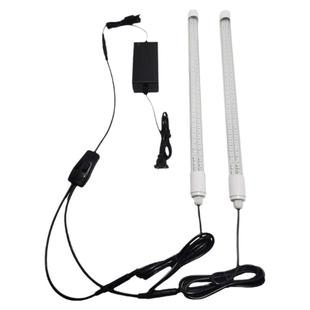 LED24V安全电压一拖二潜水大型专用灯防水族防水鱼缸水草水陆两用