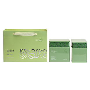 茶叶罐绿茶白茶空礼盒马口铁密封储存罐便携黄金芽包装盒定制logo