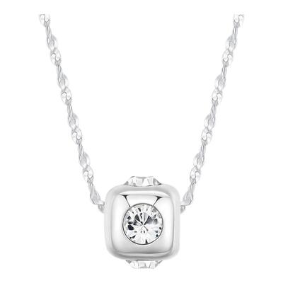 abyb岛歌银项链纯银送女友礼物