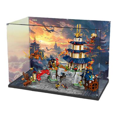 KGBOX手办擂台赛神庙城幻影忍者