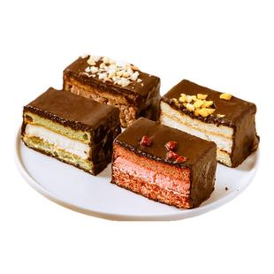 糖学友减糖MCT脆皮梦龙派草莓味黑巧蛋糕巧克力派无糖精生酮食品