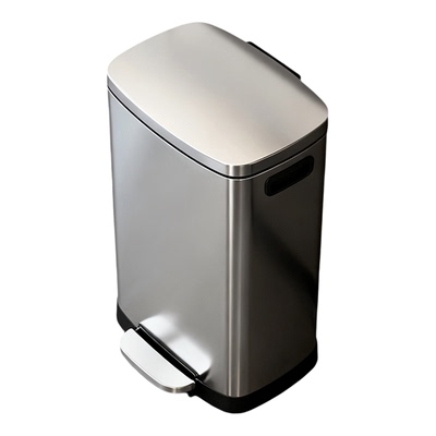 脚踩不锈钢大容量垃圾桶家用厨房