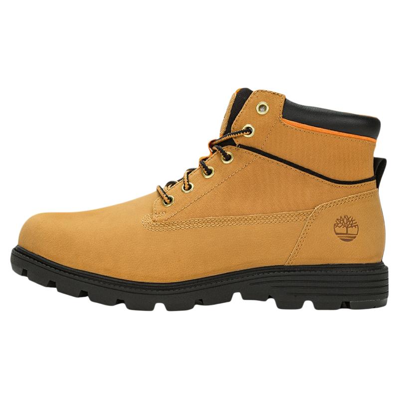 Timberland添柏岚户外男鞋运动中帮黄靴真皮防滑徒步休闲鞋A5UJ1