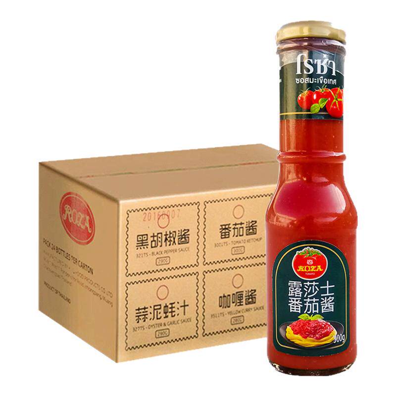 露莎士酱手抓饼美食泰国进口24