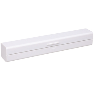 保鲜膜收纳盒 带切割器卷装硅油纸塑料盒 带磁铁可吸附冰箱.4035